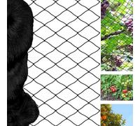 Réseau de protection pour le jardin - Filet de protection - Noir - Pour protéger les fruits, les légumes et les bassins
