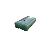 Réserve d'eau souple - 500 litres - Jardibric - 150x45x90 cm - Vert - PVC souple - Cuve aérienne - Pliable - Étanche
