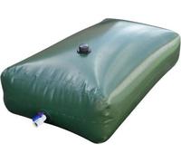 Jardibric - Réserve Eau Souple 1000L - Cuve Récupération Eau de Pluie Pliable Extérieur