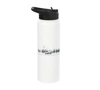 Réserve du parc national, protection de la faune, conservation de la nature Stainless Steel Insulated Water Bottle