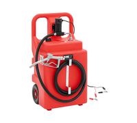 Réservoir à gasoil mobile - avec pompe électrique, pistolet et roues - 120 l - 40 l/min | MSW