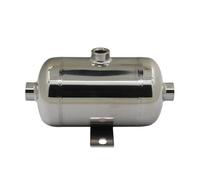 Réservoir d air pour compresseur ballon tampon de gaz petit réservoir tampon cuve de stockage sous pression à vessie diaphragme horizontal d'air comprimé petit réservoir d'air (0.1L)