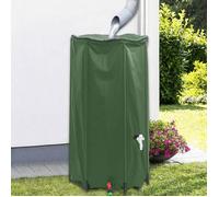 vidaXL Réservoir d'eau avec Robinet Pliable, Conteneur d'eau avec Tuyau d'Arrosage, Bidon d'eau pour Camping Randonnée Pêche, 100 L PVC