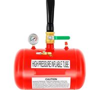 Réservoir d'air comprimé portable de 20 litres pour pneus de voiture - Compresseur d'air haute pression - Pression maximale : 1 MPa - Gonfleur de pneus - Gonflage rapide