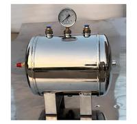 Réservoir d'air en acier inoxydable pour compresseur/pompe à air, réservoir tampon d'air haute pression avec kit de montage, conteneurs horizontaux de stockage d'air