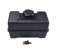 Réservoir de carburant 691993 Télécommande de rechange pour réservoir de | Réservoir de carburant 691993 de rechange en plastique de 4 litres avec support à distance pour déchiqueteuse à bois