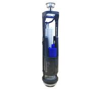 Réservoir de chasse d'eau pour WC, type 240, avec mécanisme deen chrome