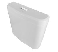 Réservoir de Chasse D'eau Suspendu Mural en PP Blanc, Double Bouton | Installation Encastrée, Entrée et Sortie Dissimulées, Économie D'eau, Nettoyage Facile, pour Rénovations D'appartement