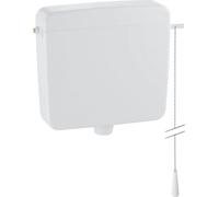 Réservoir de chasse Geberit AP127 suspendu 1 quantité, blanc, avec chaîne, 1 pièce.