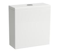 Réservoir de chasse LAUFEN Kartell pour WC sur pied combiné 824331, double chasse, raccordement d'eau à l'arrière, H8293310009711, Couleur: Blanc