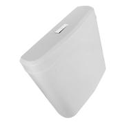 Réservoir de Chasse Wc Mural Blanc en PP pour Toilettes à turque | Double Commande Intégrée, Installation Suspendue Peu Encombrante, Raccordement, Nettoyage Facile, pour Salles Compactes