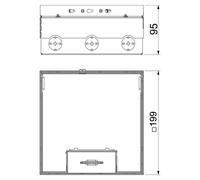Réservoir de sol OBO modèle UDHOME4 2V MT, ensemble complet