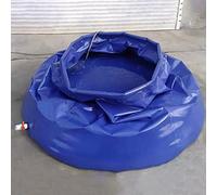 Réservoir de Stockage d'eau Portable Pliable | PVC durable, drainage facile par valve for les urgences, le camping et l'utilisation à la ferme.(3x2x1m/5000L/1316gallon)