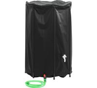 Réservoir d'eau avec robinet pliable 1000 L PVC