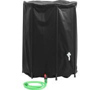 Réservoir d'eau avec robinet pliable 1350 L PVC