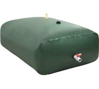 Réservoir d'eau avec robinet pliable 2100 L PVC
