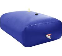 Réservoir d'eau avec robinet pliable 2100 L PVC