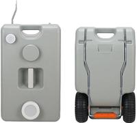 Réservoir d'eau, capacité 40L, construction HDPE durable, 25L