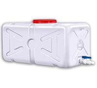 Réservoir d'eau citerne d'eau - 200 litres - Avec robinet - Polyéthylène - Pour extérieur