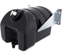 Réservoir d'eau de 30 litres avec distributeur de savon, noir, réservoir d'eau avec support