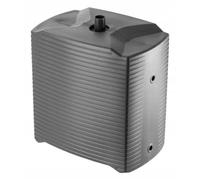 Réservoir d'eau de pluie modulaire anthracite 125L raccordement vertical et horizontal