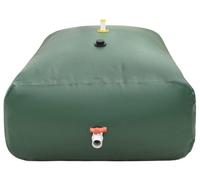 Réservoir d'eau pliable - 2100 litres - PVC robuste - Stockage d'eau pour jardin et camping