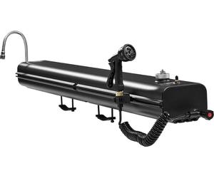 Réservoir d'eau portable de 8 gallons pour galerie de toit avec panneau anti-éclaboussures