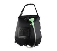 Réservoir d'eau Solaire avec Flexible , Noir , Size to 1 | Sac réservoir d'eau solaire Solaire, Compacte, pour Randonnée, Campeurs