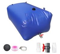 Réservoir d'eau souple de grande capacité, 200 l/52,83 gallons, réservoir pliable et portable, pour le camping, le jardinage, la lutte contre la sécheresse, sac souple pliable d'urgence pour l'irrigat