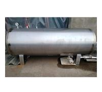 Réservoir d'eau sous Pression, réservoir d'eau Haute Pression 200 L pour puits de sous-Sol/Pompe de surpression, Acier Inoxydable 304, capacité de Charge 300 kg/660 LB, Finition argentée Dur