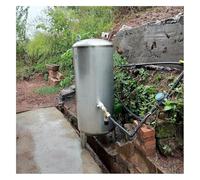 Réservoir d'eau sous Pression Vertical de 15,8 à 79,2 Gal, en Acier Inoxydable 304, avec Pompe à Eau pressurisée et réservoir de Stockage d'eau Chaude, pour Une Alimentation en Eau de Secour