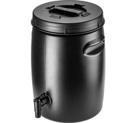 Réservoir d'engrais - Baril de jardin - 25 l - Avec robinet de vidange - Pour la fabrication et le stockage