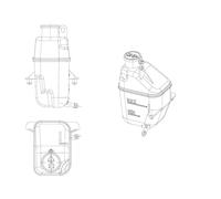 Réservoir D'Expansion Liquide De Refroidissement NRF Pour MINI Mini R50 R53 R52