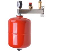 Réservoir d'expansion membranaire Aqbau pour systèmes de chauffage, 5 litres, avec groupe de sécurité