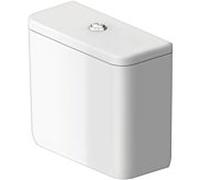 Réservoir Duravit Collection One 0947102085 40 x 18 cm, 4,5/3 l, raccordement en bas à gauche, finition blanc brillant HygieneGlaze
