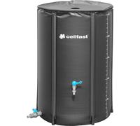 cellfast Réservoir d'eau de Pluie Pliable, Pratique, léger, Facile à Monter, Fermeture éclair, Haute qualité, capacité 250 l