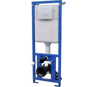 Réservoir haut dissimulé 11 L 41 x 14 x (110-125) cm