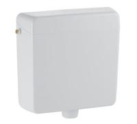 Geberit - Réservoir Vista Geberit Ap123, décharge simple, pour l'actionnement de la décharge à distance : blanc alpin (123.701.11.1)