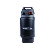 Réservoir mobile à air comprimé Tanky - Réservoir supplémentaire avec 14 L de volume - Convient pour tous les compresseurs courants - Régulateur de pression jusqu'à 10 bar