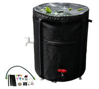 Réservoir pliable pour la collecte des eaux de pluie, idéal pour le jardin et l'irrigation