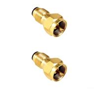 Réservoir pour recharge de bouteille en laiton Lp Gas 0,5 kg Coupleur de cylindre (2)