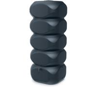 Réservoir Regentonne 1000 litres [Aquablock] avec ouverture et couvercle - Cuve à eau moderne de forme rectangulaire - Réservoir de récupération d'eau de pluie résistant au gel, en plastique - Cuve à