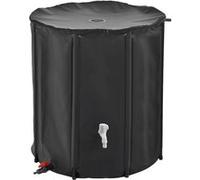 Réservoir souple, récupérateur d'eau de pluie pliable - 200 L - Noir - Linxor Noir G
