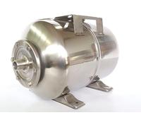 Réservoir sous pression à membrane, 50 litres, en acier inoxydable, pression maximale de 6 bars, par exemple pour une station de pompage domestique. Réservoir de dilatation