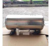 Réservoir sous Pression d'eau, Grand réservoir d'expansion Horizontal de 500 L, Stockage sous Pression en Acier Inoxydable 304 pour Osmose Inverse, réservoir de puits à Base Amovible avec ki