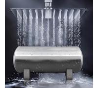 Réservoir sous Pression d'eau, réservoir d'eau Horizontal sous Pression, réservoir de Pompe à Eau de puits en Acier Inoxydable de 42 gallons, réservoir de système d'eau en Acier Inoxydable 3