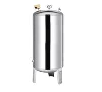 Réservoir sous Pression d'eau, réservoir en Acier Inoxydable de 100 L pour surpresseur d'eau de puits, capacité de 16 à 185 gallons, Orifice de Nettoyage pour Usage Industriel et arrosage de