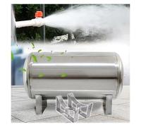 Réservoir sous Pression d'eau, réservoir sous Pression en Acier Inoxydable 304 pour puits d'eau, conteneur de Stockage Horizontal de 66 gallons pour la plomberie et Le Chauffage, améliore la