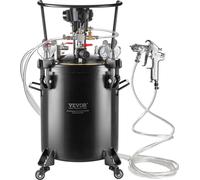 Réservoir sous pression pour peinture en spray 30 L/7,5 gal Agitation entièrement automatique 70 psi
