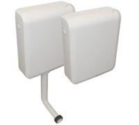 Réservoir WC - Duetto - Regiplast - Bas ou Semi bas